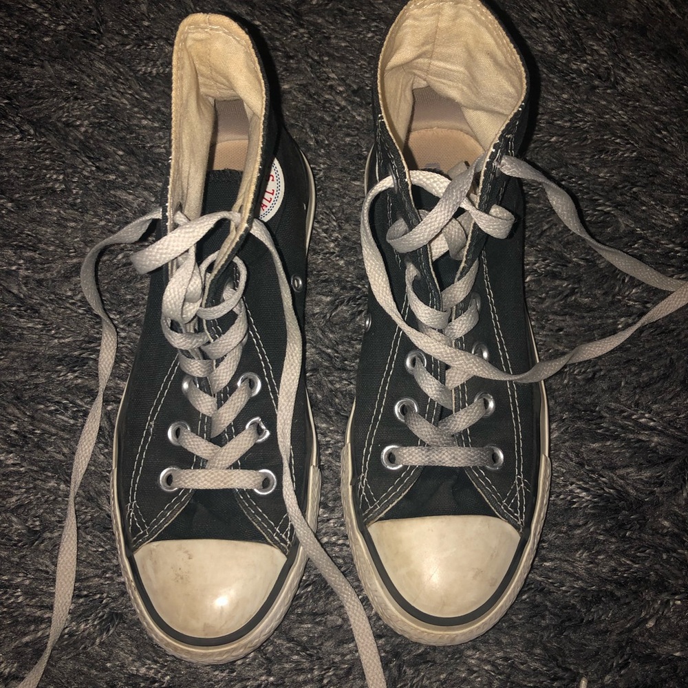 Converse Black High Tops